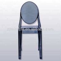 Customized useful bright color upholstered dining chairs