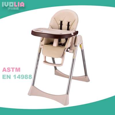 2016 new design children desk free baby high chair