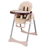 Hot sale and good quality metal and plastic baby high chair-B1