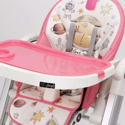 IVOLIA white frame pink cartoon feeding playing wholesale bebe best feeding chair