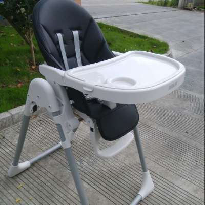 IVOLIA free install Food Grade cheap Plastic black PU floor-friendly moulded baby wheel chair