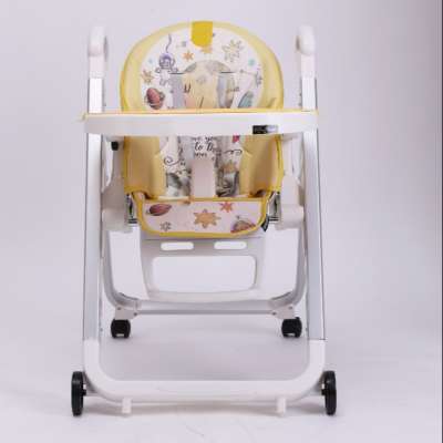 IVOLIA EN71removable tray plastic babe high chair baby feeding chair metal booster chair