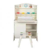 Best Price! Desk and Chair for Kids Furnitures with Book Shelf and Paper Roll (5m)