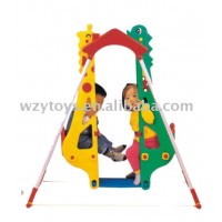 Plastic kids swing for double